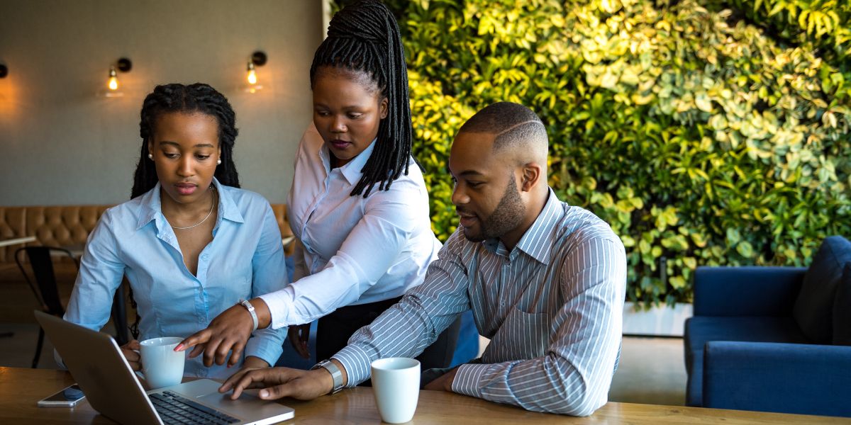 Tiidon support team collaborating with client